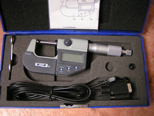 Precision 3-Key Electronic Digital Outside Micrometer